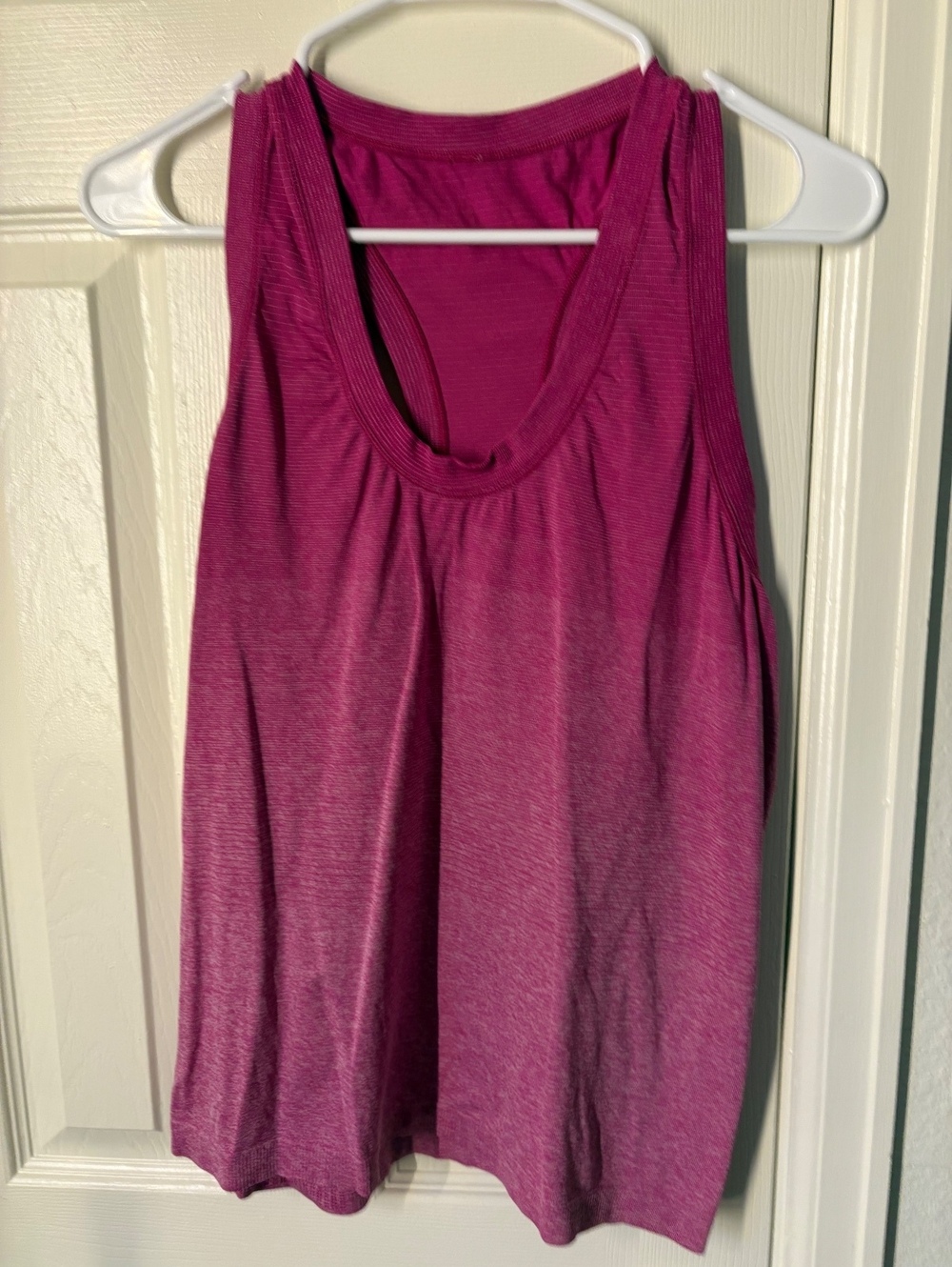 Women's Racerback Athleta Tank Top in Pink